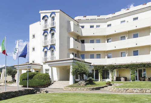 Außenansicht AHR Baja Hotel & Spa Cannigione